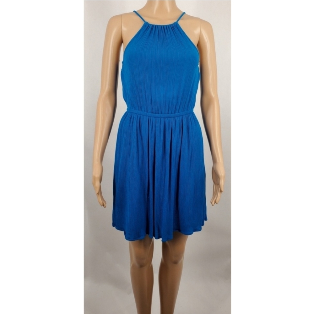 Forever 21 👗 Electric Blue Halter Dress